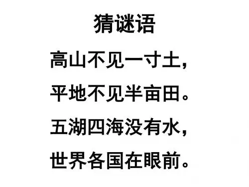 第一节 地图的基本要素