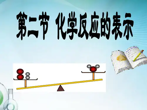 化学反应表示ppt课件