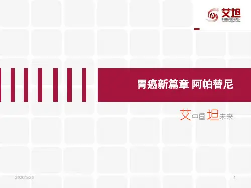 阿帕替尼学习优秀PPT