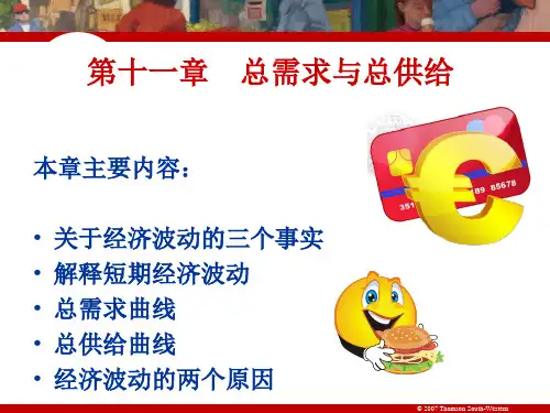 宏观经济学-第十一章-总需求与总供给