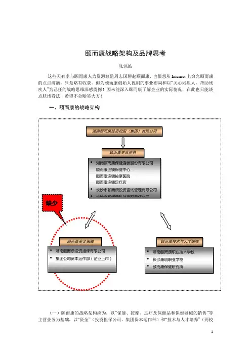 颐而康业务架构及品牌战略思考.doc