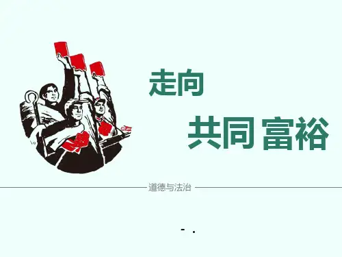 《走向共同富裕》PPT精品课件