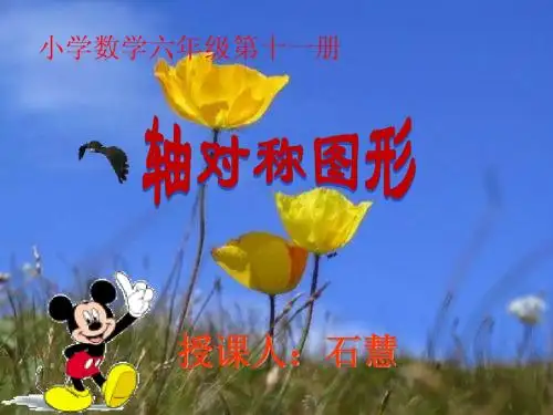 轴对称图形公开课课件