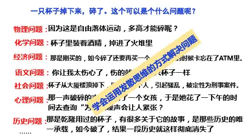 发散思维与聚合思维的方法-高二政治课件(统编版选择性必修3)