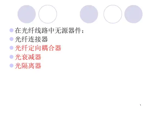 光路无源器件素材ppt课件