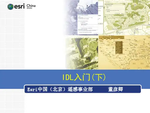 1(下)IDL入门