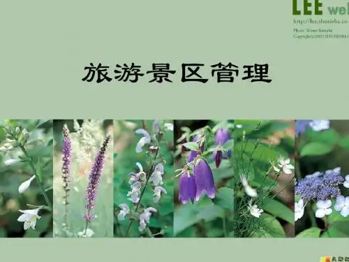 第一章 旅游景区概述tt