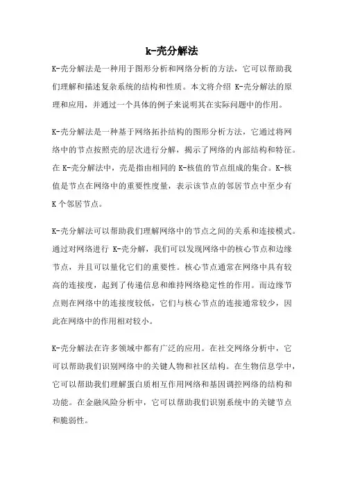 k-壳分解法
