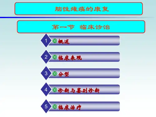 脑性瘫痪脑瘫的评定和康复精品ppt