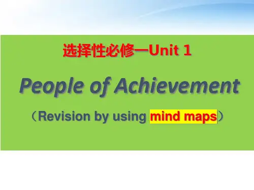 高三英语一轮复习人教版选择性Unit1复习公开课课件(1)
