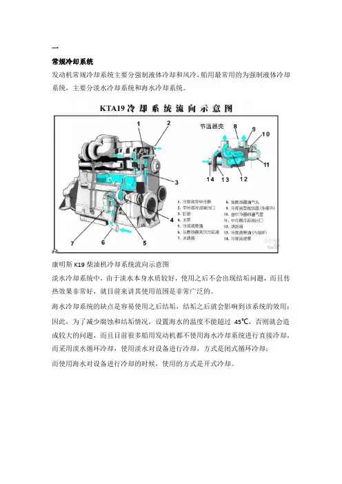 船用发动机冷却系统故障分析与处理