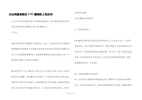台达伺服系统在CNC雕刻机上的应用