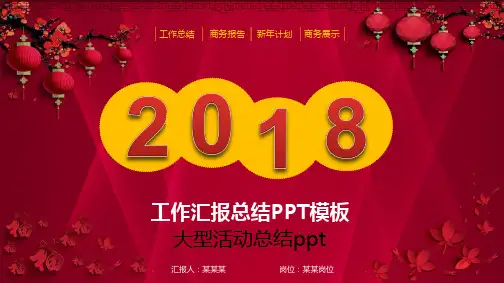 完美版PPT-大型活动总结ppt