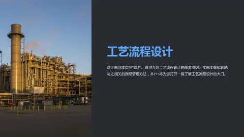 《工艺流程设计》课件