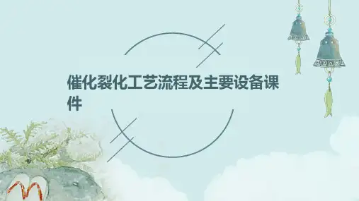催化裂化工艺流程及主要设备课件