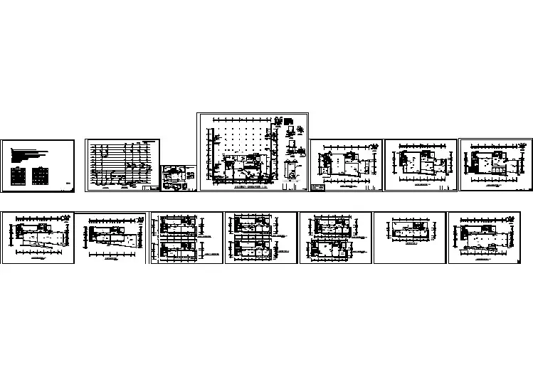 高层办公楼给排水平面详图