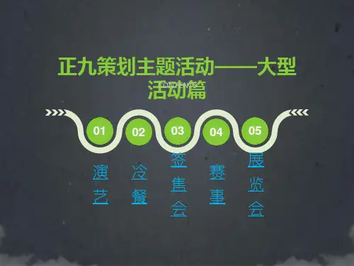 南昌正九策划主题活动——大型活动篇