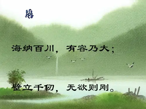 宽容序言ppt30