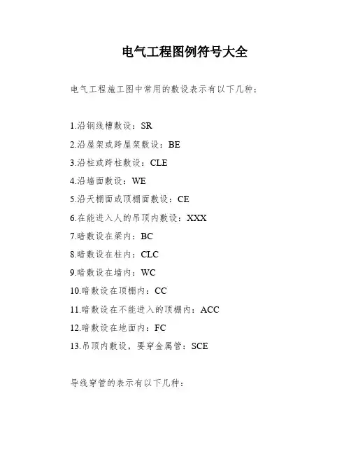 电气工程图例符号大全