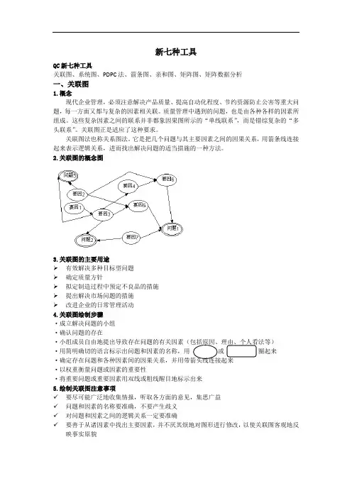 质量管理的新七种工具