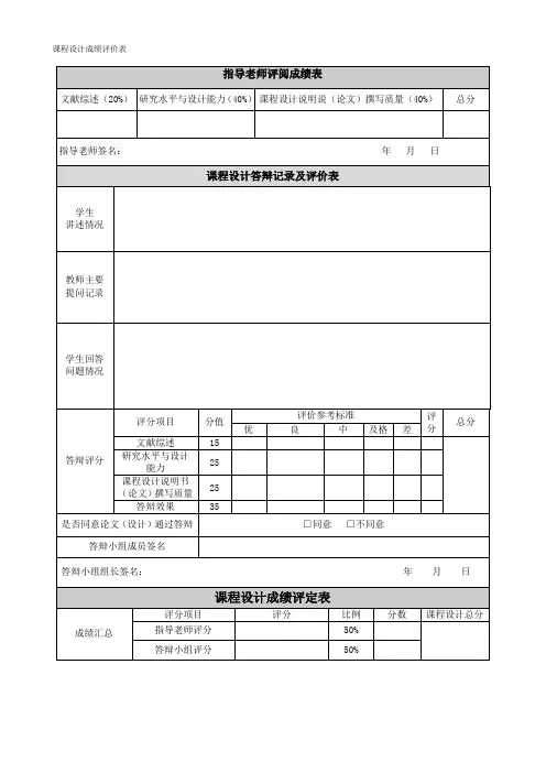 XXXX餐厅管理系统设计报告