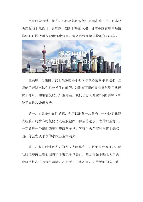 帝舵权威售后