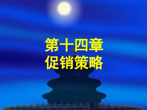 14促销策略