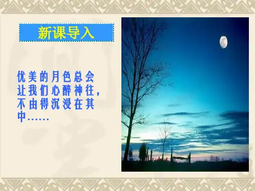 苏轼《记承天寺夜游》课件PPTppt