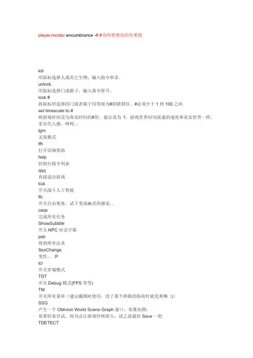 上古卷轴4