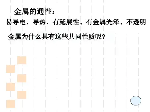 第三节金属晶体ppt课件