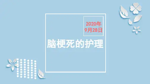 脑梗死护理
