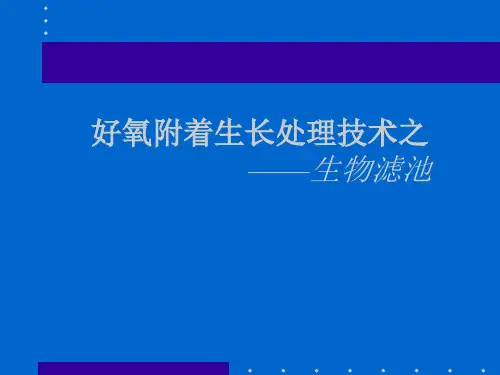 生物滤池介绍