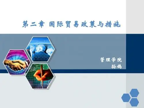 国际经济与贸易公选课(国际贸易政策和措施)