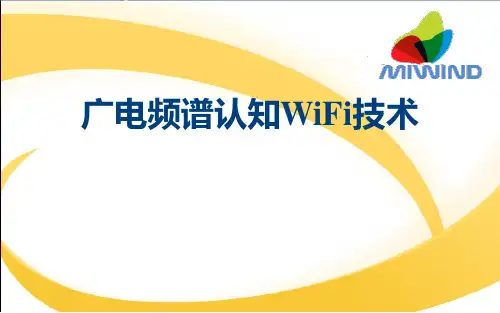 广电频谱认知WiFi技术 ppt课件