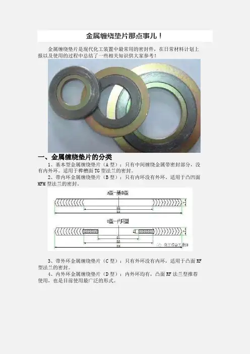 金属缠绕垫