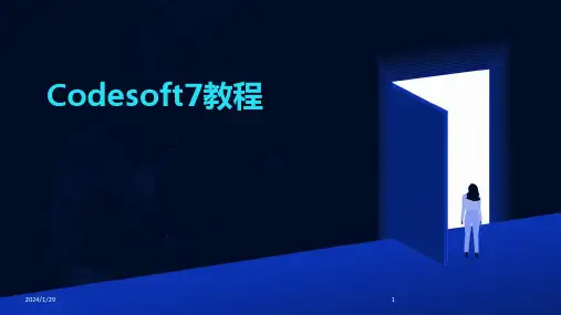 Codesoft7教程(2024)