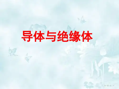 导体和绝缘体