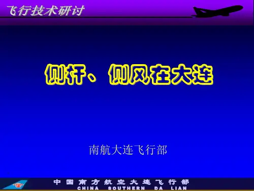 A320机型侧风飞行