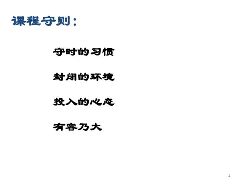 精选如何做好班组长PPT51页