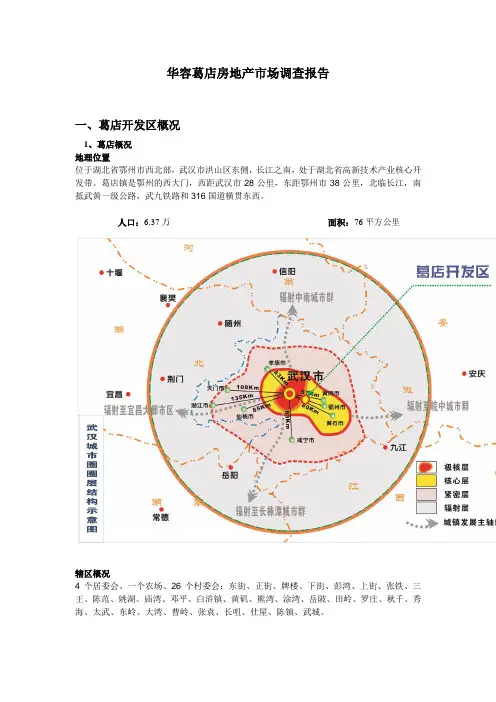 华容葛店房地产市场调查报告