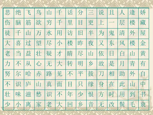 趣味语文系列.ppt