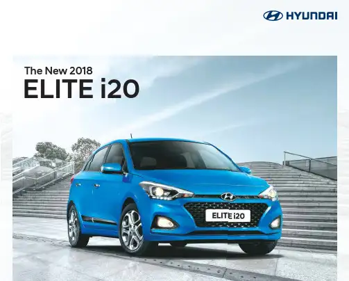 新2018 ELITE i20车型说明说明书