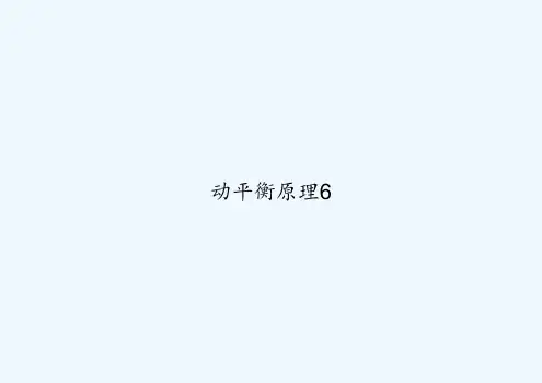 动平衡原理6 PPT