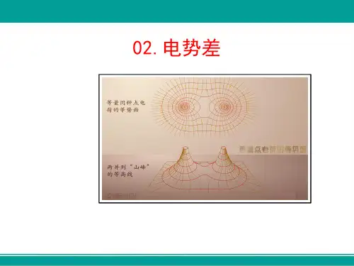 电势差(高中物理教学课件)
