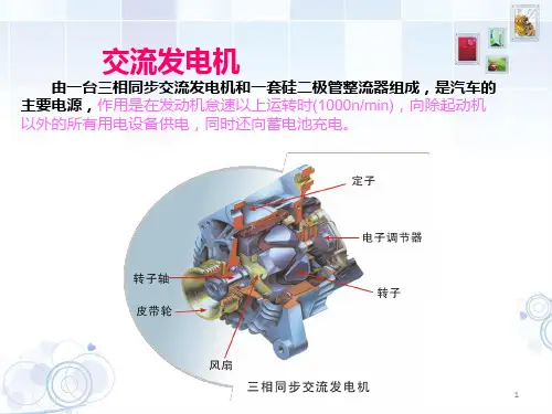 汽车发电机认识课件