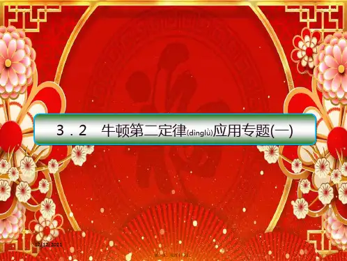 高考物理一轮复习 3.2 牛顿第二定律的应用专题(一)课件 