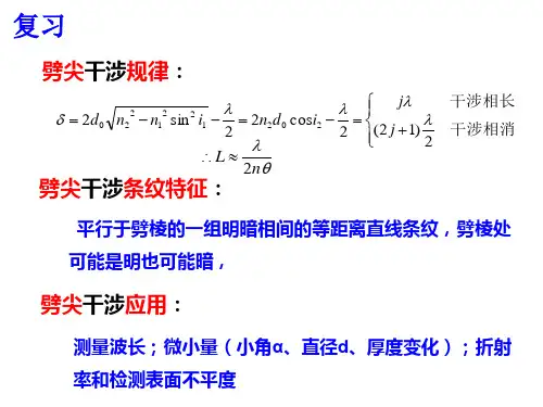 §1.7 等厚干涉——牛顿环1