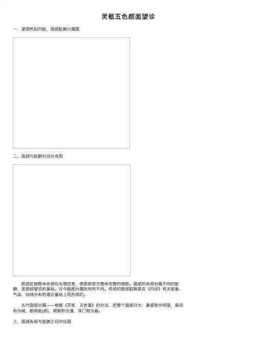 灵柩五色颜面望诊