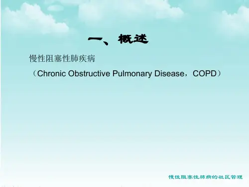 长期家庭氧疗PPT课件