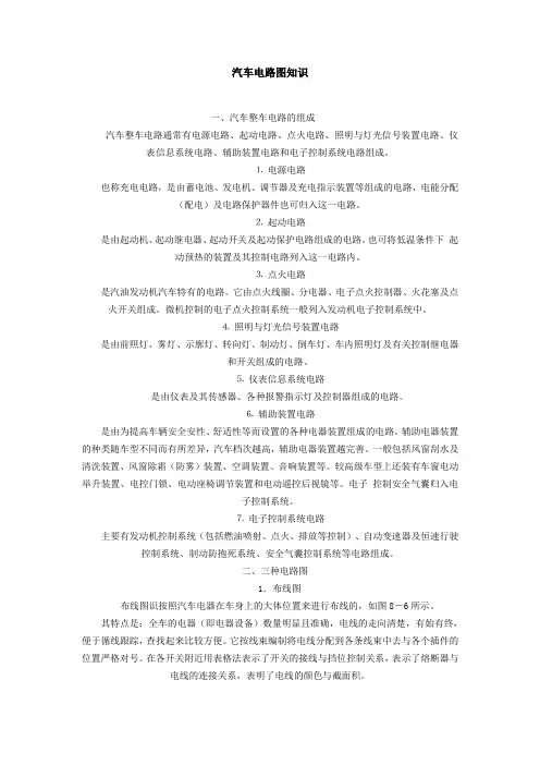 汽车电路图知识